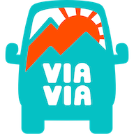 Via Via Moraine Lake Shuttle Logo