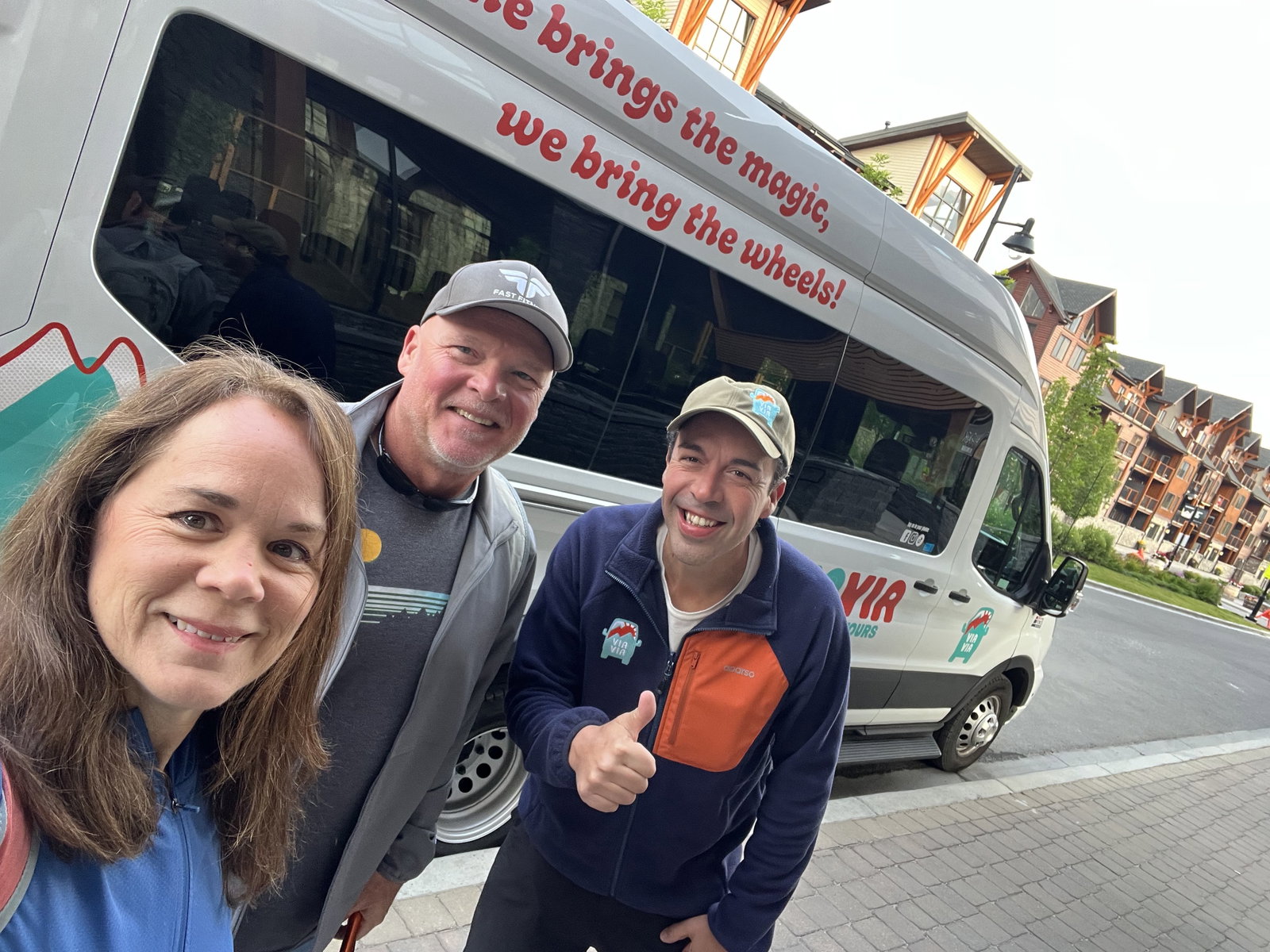 Photo shared by Wendy Breier with her Google review of Via Via's private shuttle
