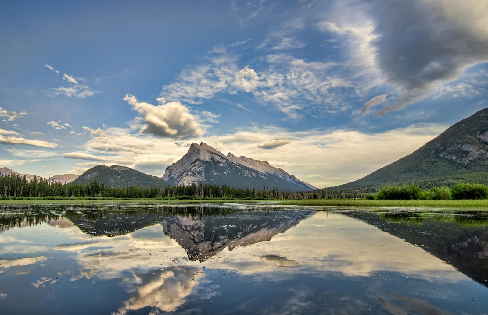 Vermillion Lakes in Banff National Park